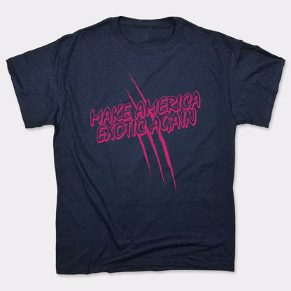Make America Exotic Again Tiger Claw Scratch Design