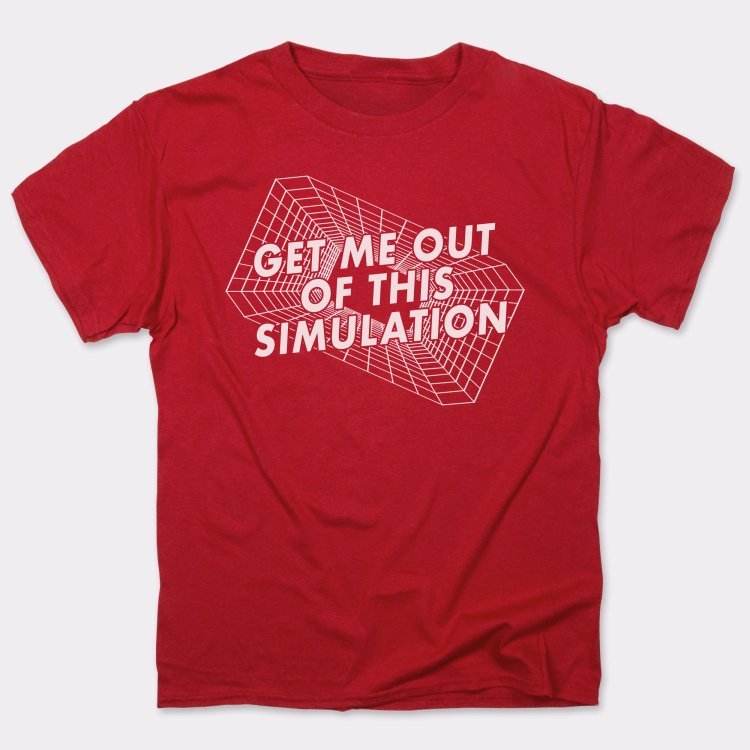Get Me Out Of This Simulation - 6DollarShirts