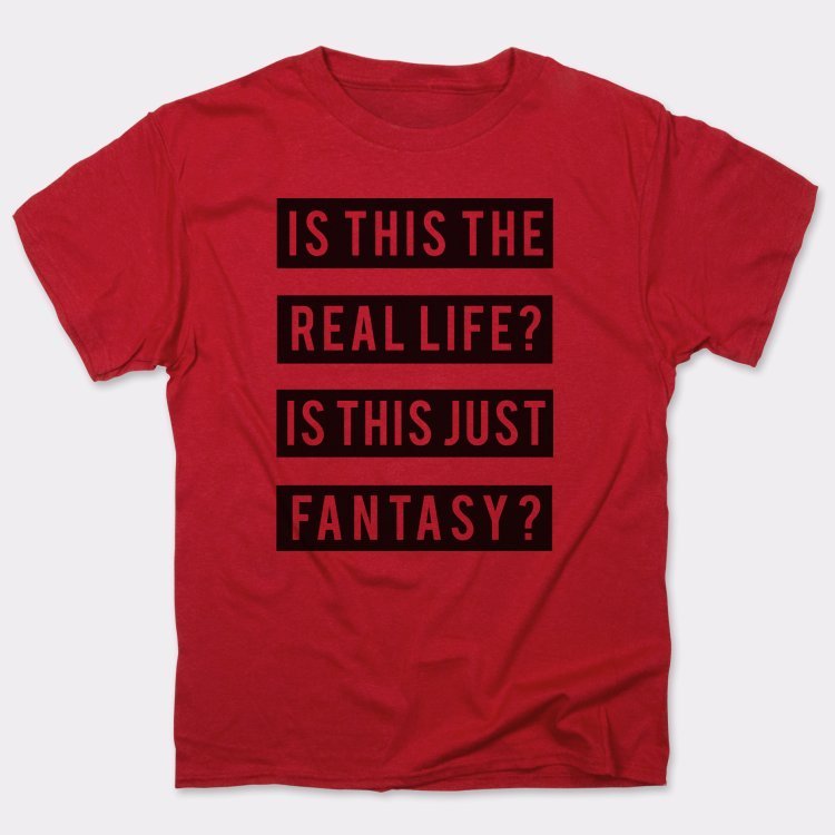 Real Life Or Fantasy? - 6DollarShirts