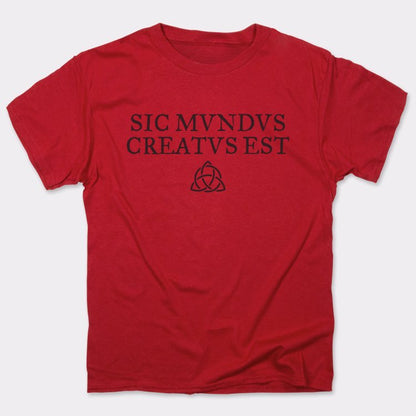 Sic Mundus Creatus Est Time Travel Symbol
