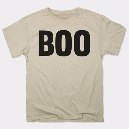 Boo Halloween Word Graphic