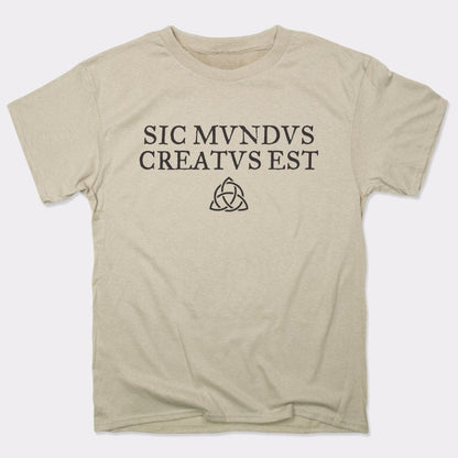 Sic Mundus Creatus Est Time Travel Symbol