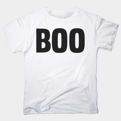 Boo Halloween Word Graphic