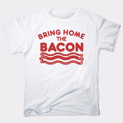 Bring Home The Bacon Strip Illustration