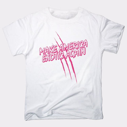 Make America Exotic Again Tiger Claw Scratch Design