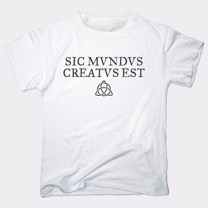 Sic Mundus Creatus Est Time Travel Symbol