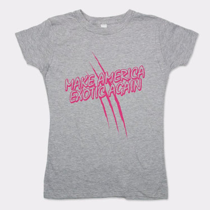 Make America Exotic Again Tiger Claw Scratch Design