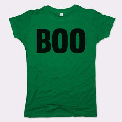 Boo Halloween Word Graphic