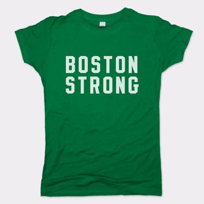 Boston Strong Bold Text Design