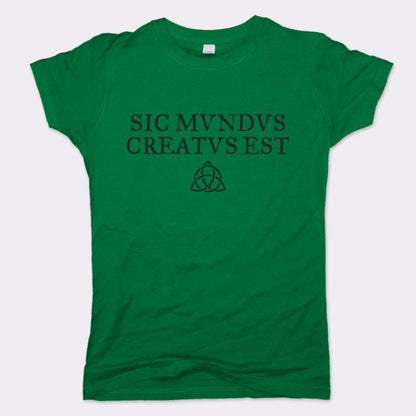 Sic Mundus Creatus Est Time Travel Symbol