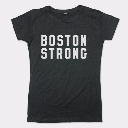 Boston Strong Bold Text Design