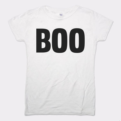 Boo Halloween Word Graphic