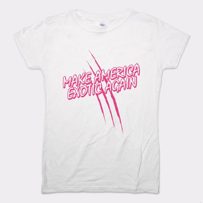 Make America Exotic Again Tiger Claw Scratch Design