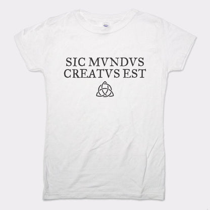 Sic Mundus Creatus Est Time Travel Symbol