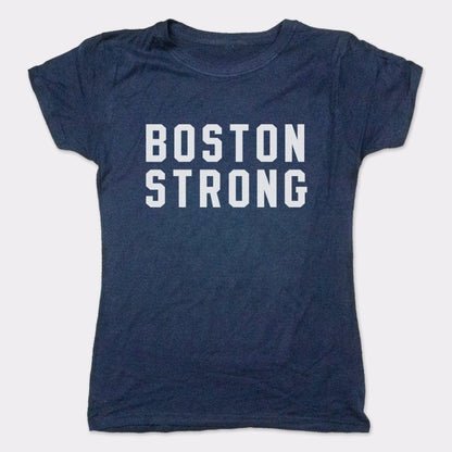 Boston Strong Bold Text Design