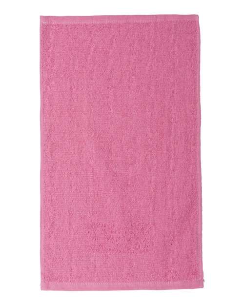 Q-Tees Budget Rally Towel - Azalea Front
