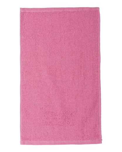 Q-Tees Budget Rally Towel - Azalea Front