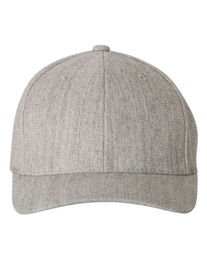 Flexfit Wool-Blend Cap - Heather Grey Front