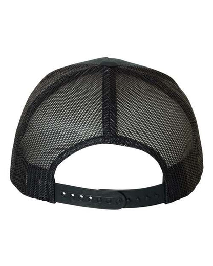 YP Classics Five-Panel Retro Trucker Cap - Back