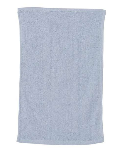 Q-Tees Budget Rally Towel - Light Blue Front