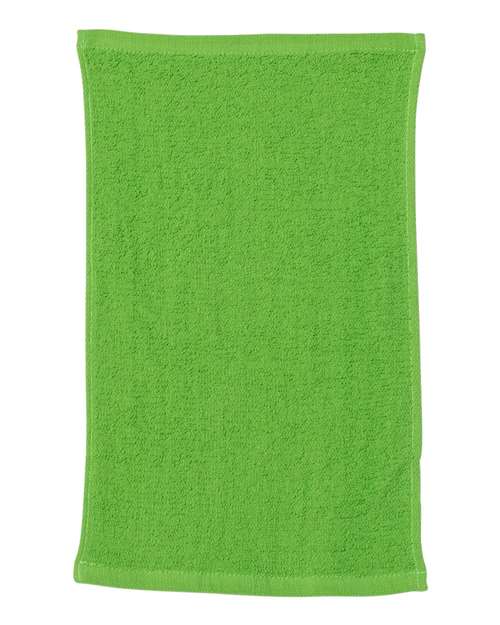 Q-Tees Budget Rally Towel - Lime Front