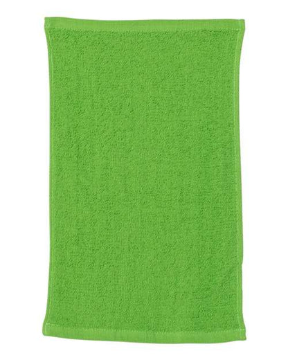 Q-Tees Budget Rally Towel - Lime Front