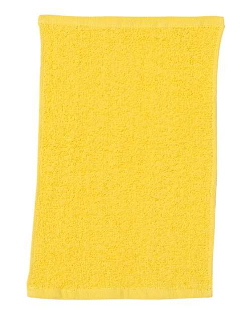 Q-Tees Budget Rally Towel - Yellow Front