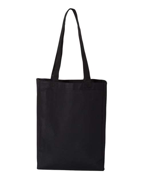 Q-Tees 12L Gussetted Shopping Bag - Back