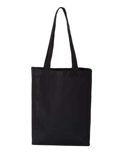 Q-Tees 12L Gussetted Shopping Bag - Back