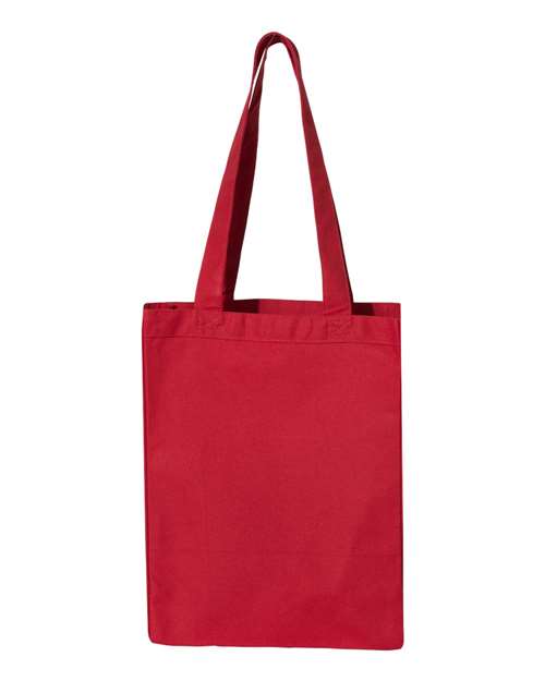Q-Tees 12L Gussetted Shopping Bag - Red Front