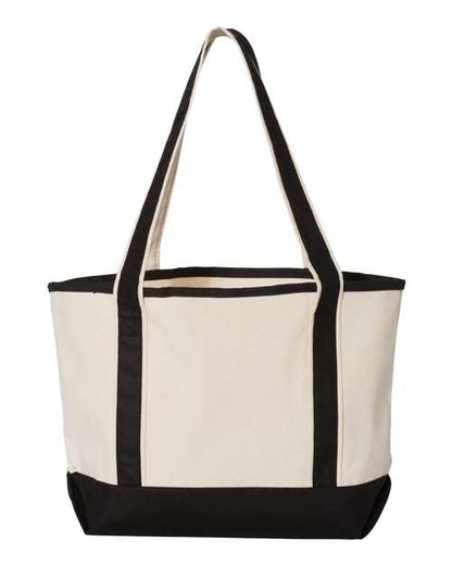 Q-Tees 20L Small Deluxe Tote - Back