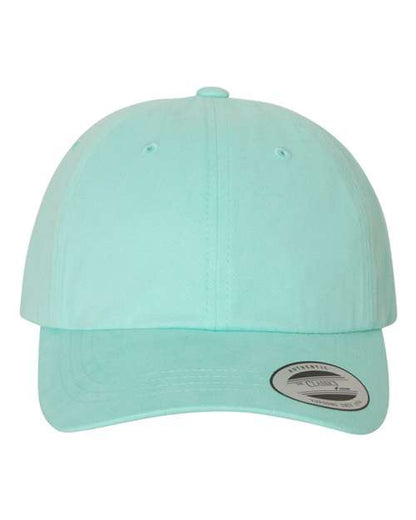 YP Classics Peached Cotton Twill Dad Hat - Diamond Blue Front