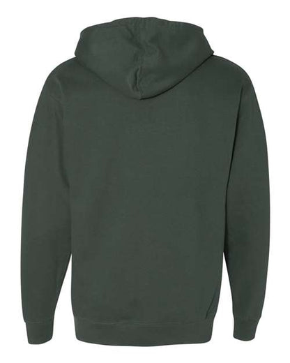 Independent Trading Co. Unisex Midweight Hooded Sweatshirt - Back