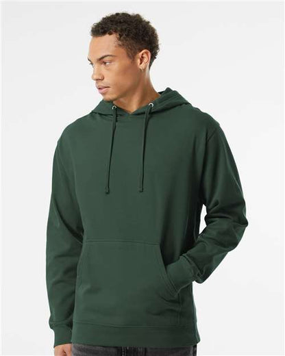 Independent Trading Co. Unisex Midweight Hooded Sweatshirt - Model Front