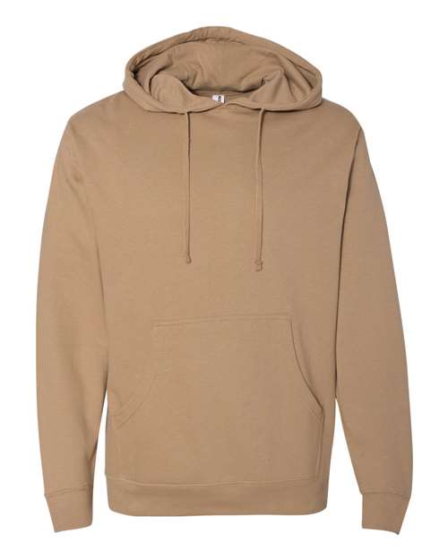 Independent Trading Co. Unisex Midweight Hooded Sweatshirt - Sandstone Front