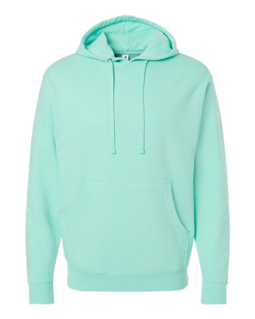 Independent Trading Co. Unisex Midweight Hooded Sweatshirt - Mint Front