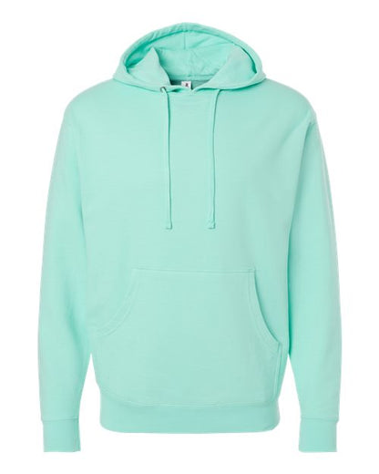 Independent Trading Co. Unisex Midweight Hooded Sweatshirt - Mint Front