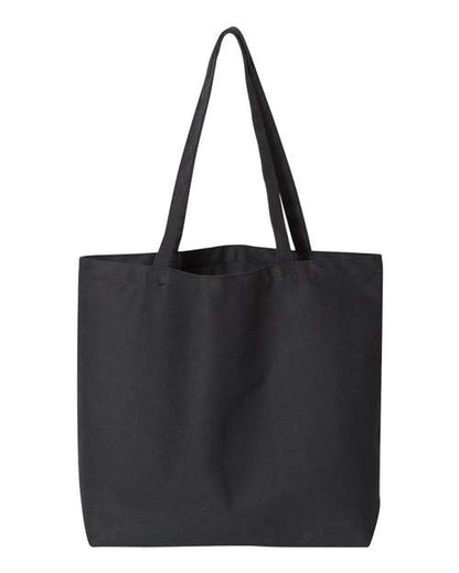 Liberty Bags Seaside Pigment-Dyed Large Tote - Washed Black Front
