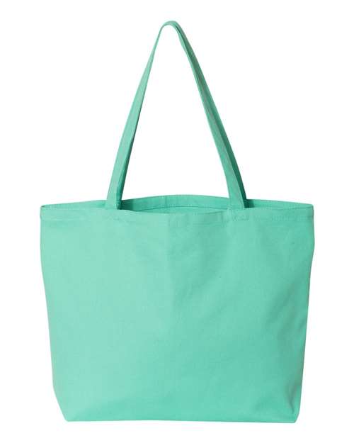 Liberty Bags Seaside Pigment-Dyed Large Tote - Sea Glass Green Front