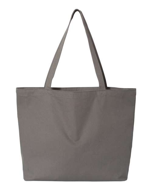 Liberty Bags Seaside Pigment-Dyed Large Tote - Grey Front