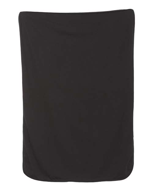 Rabbit Skins Premium Jersey Infant Blanket - Black Front
