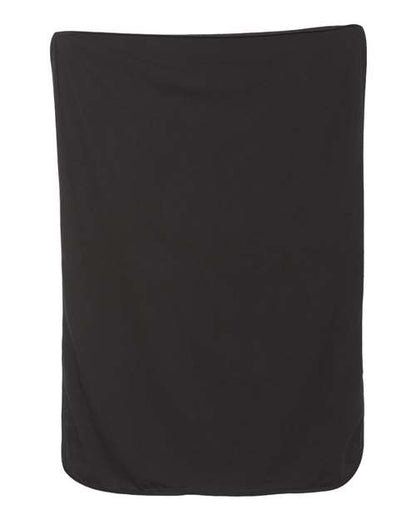 Rabbit Skins Premium Jersey Infant Blanket - Black Front
