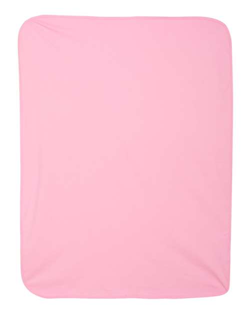 Rabbit Skins Premium Jersey Infant Blanket - Pink Front