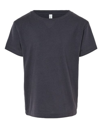 BELLA + CANVAS Toddler Jersey Tee - Dark Grey Front