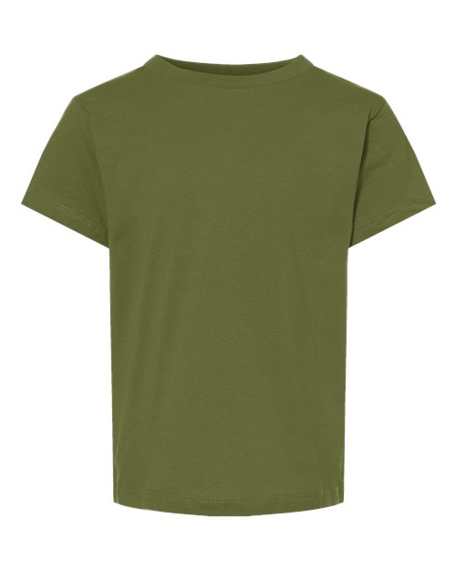 BELLA + CANVAS Toddler Jersey Tee - Olive Front
