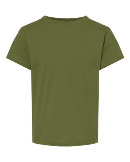 BELLA + CANVAS Toddler Jersey Tee - Olive Front