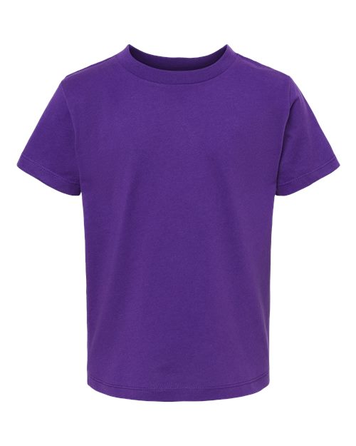 BELLA + CANVAS Toddler Jersey Tee - Team Purple Front