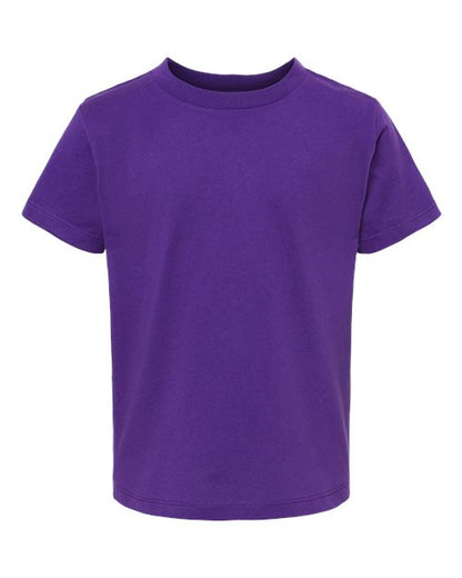 BELLA + CANVAS Toddler Jersey Tee - Team Purple Front