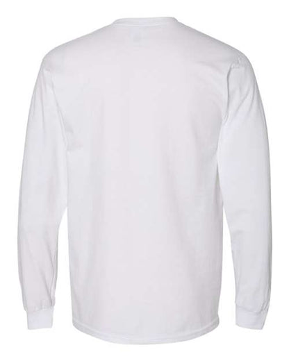 Unisex Hammer™ Long Sleeve T-Shirt - White Back