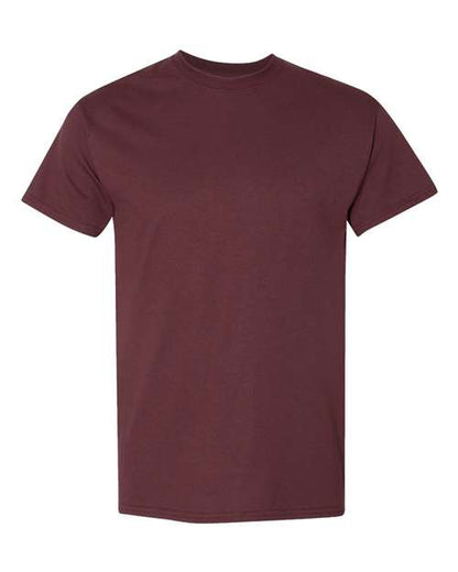 Gildan Unisex DryBlend® T-Shirt - Dark Maroon Front